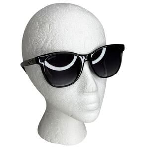 Jimmy Choo Sunglasses June/F/S 80790 56-17-140 Made In Italy Black Frames